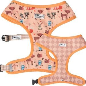 Bulltastic Fall Habitat Reversible Dog Harness, Size XL